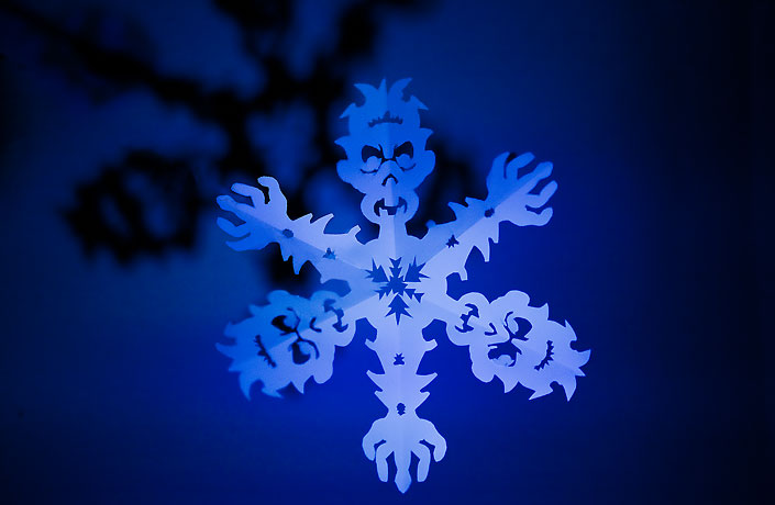 Zombieflake Papercraft Template